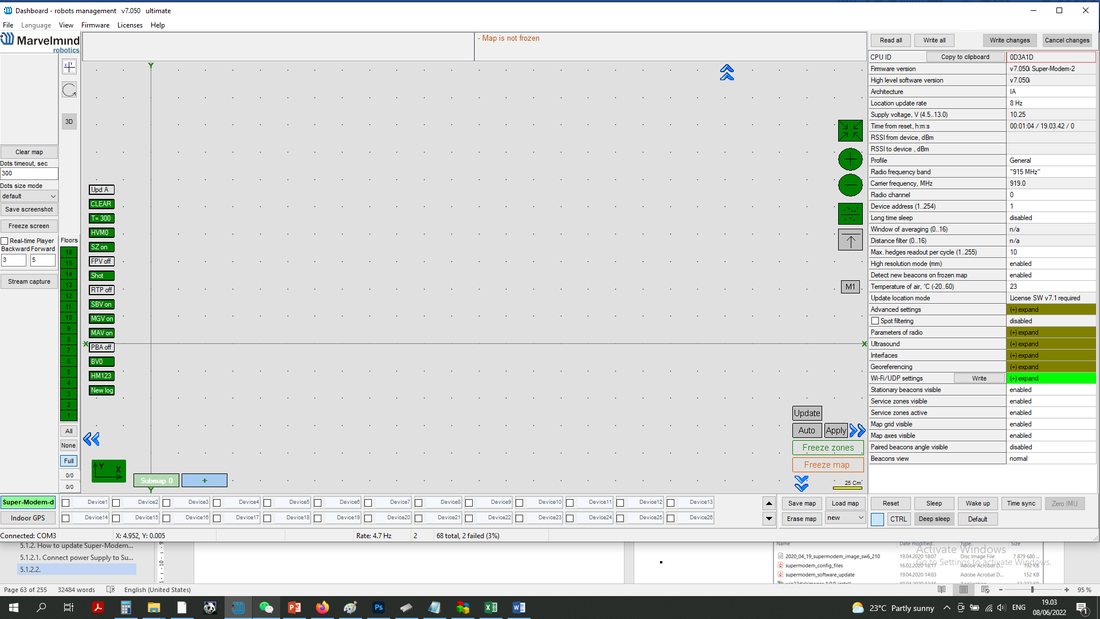 Operating Manual, Software settings: illustration 3