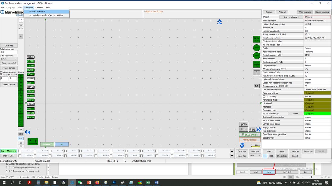 Operating Manual, Software settings: illustration 4