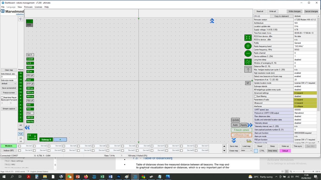 Operating Manual, Dashboard menu and parameters: illustration 2