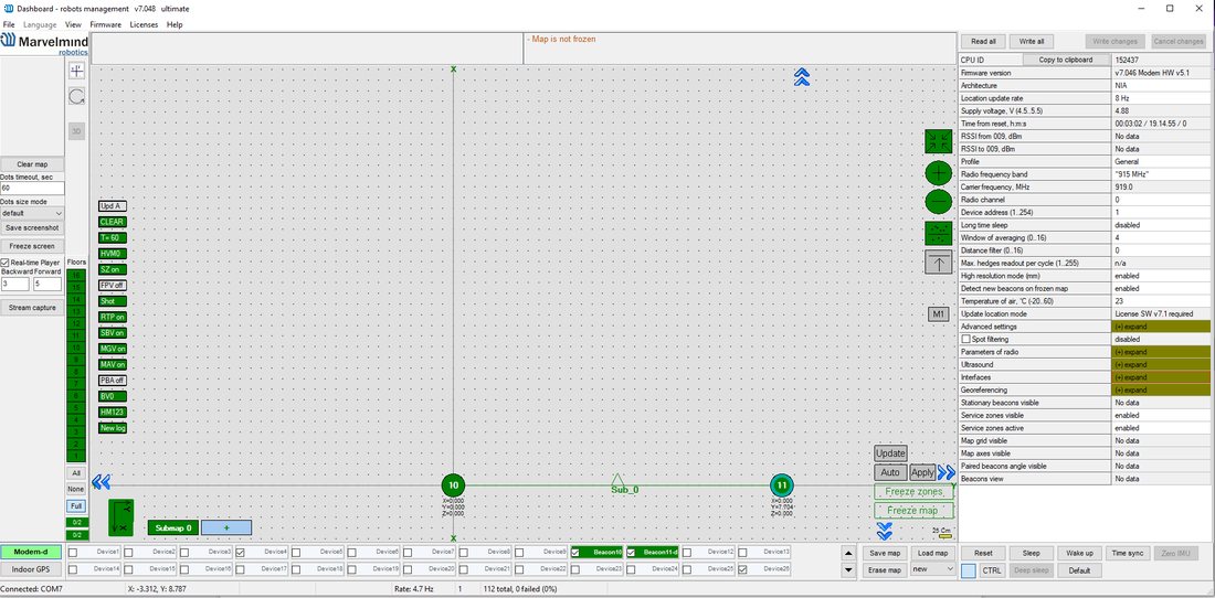 Operating Manual, Dashboard menu and parameters: illustration 18