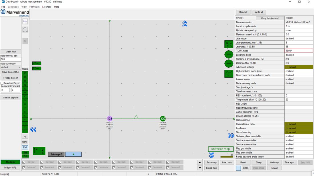 Operating Manual, Dashboard menu and parameters: illustration 19