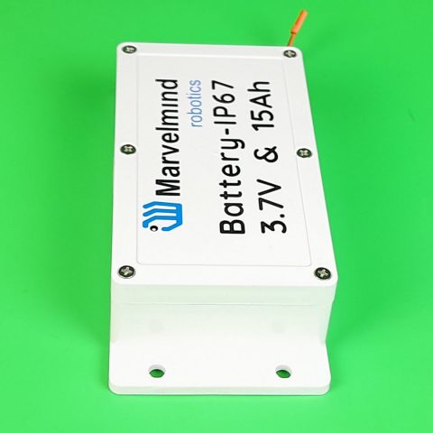 3.7V & 15Ah Li-Pol IP67 battery for industrial applications