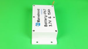 3.7V & 15Ah Li-Pol IP67 battery for industrial applications