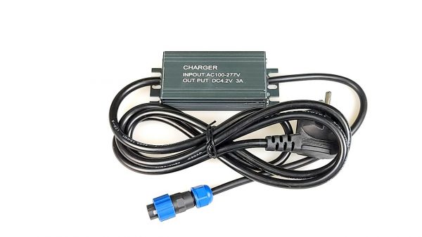 Charger-3.7V-3A-IP67 - for Industrial Beacons