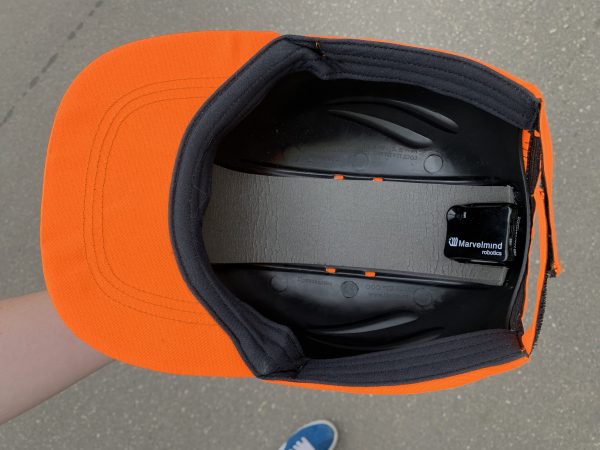 Marvelmind Cap for precise people tracking