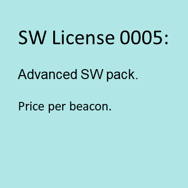SW license MMSW0005 for Marvelmind Indoor Positioning System