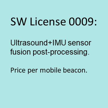 MMSW0009: Ultrasound+IMU sensor fusion post-processing