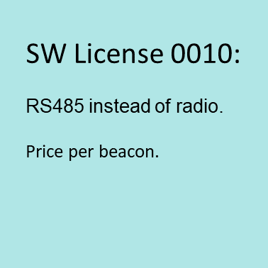 MMSW0010: RS485 instead of radio