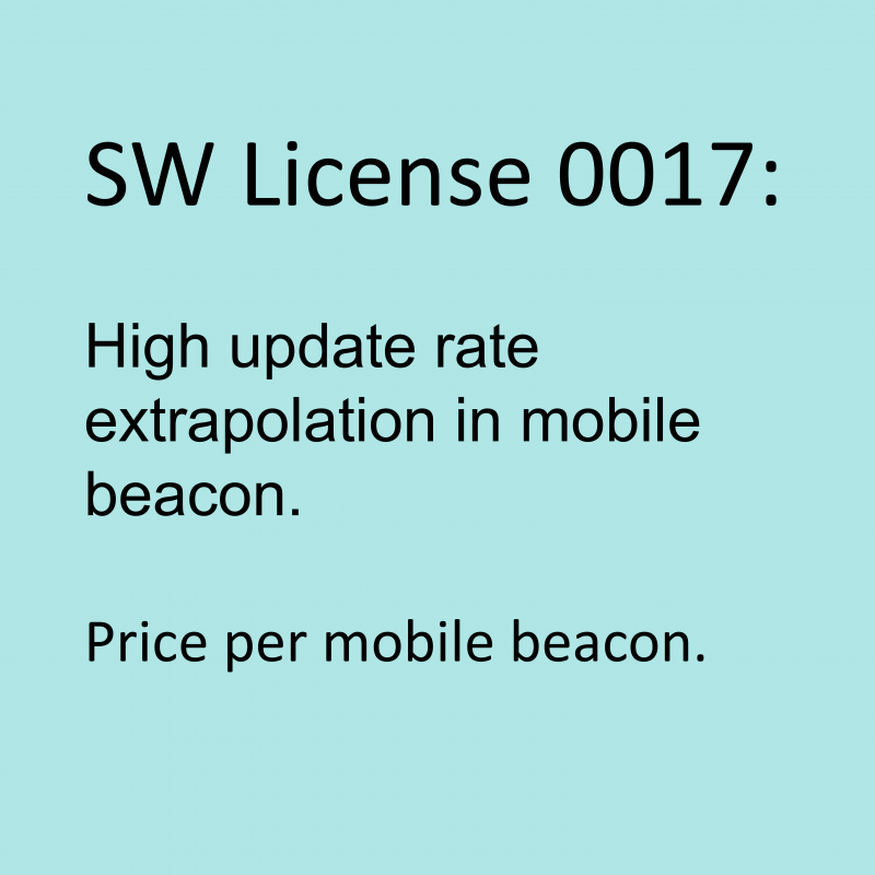 High location update rate extrapolation