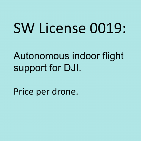 Autonomous indoor flight support for DJI