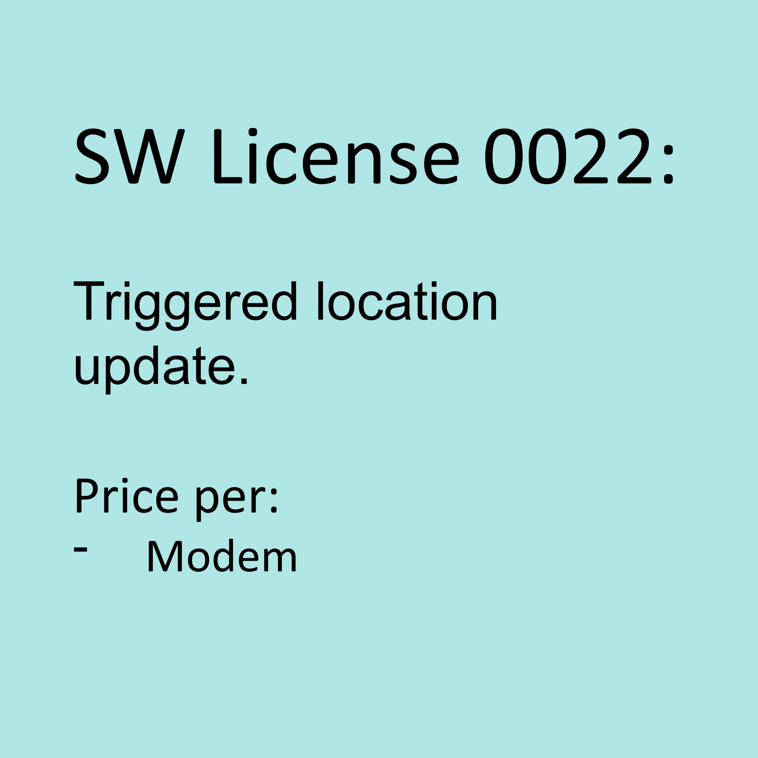 MMSW0022: Triggered location update