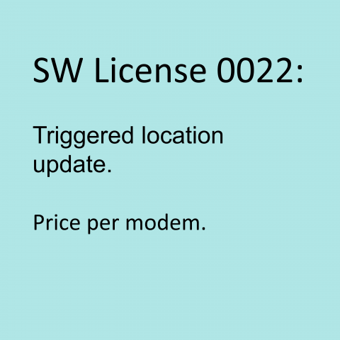 SW license MMSW0022 for Marvelmind Indoor Positioning System