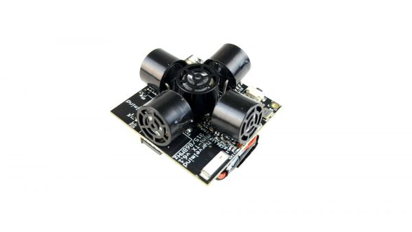 Marvelmind Mini-TX beacon (tag) for precise indoor positioning system for autonomous indoor drones - antenna view without shell