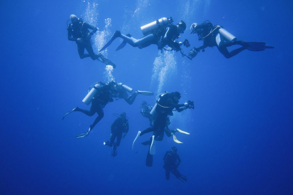 Underwater positioning system