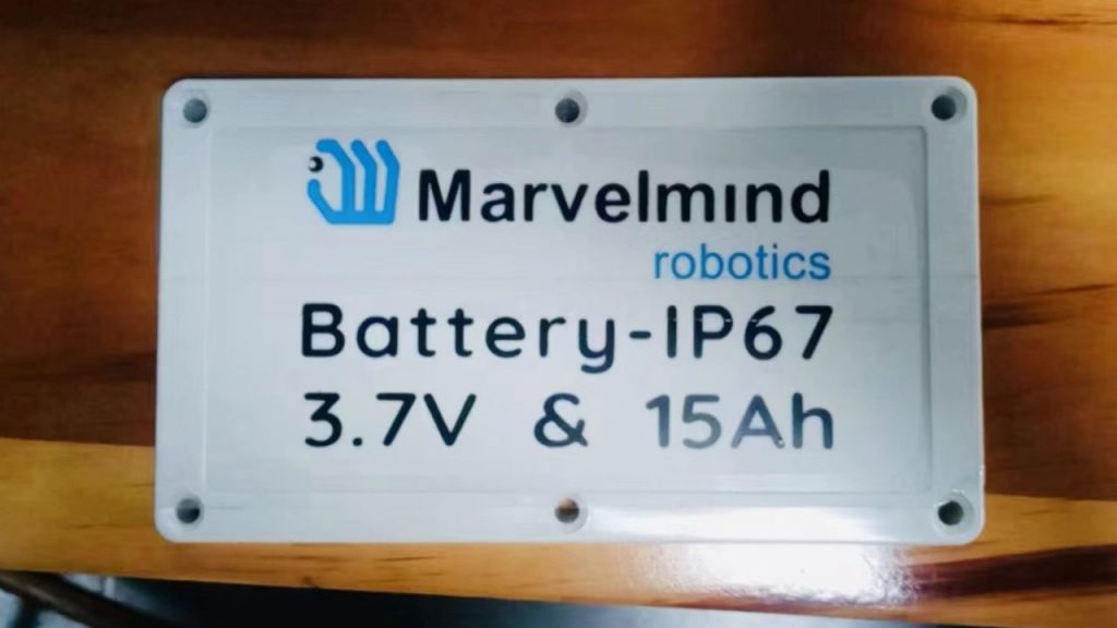 External battery for Industrial Super-Beacons, Industrial-RX and Super-Beacons: Marvelmind-3.7V-15Ah-IP67