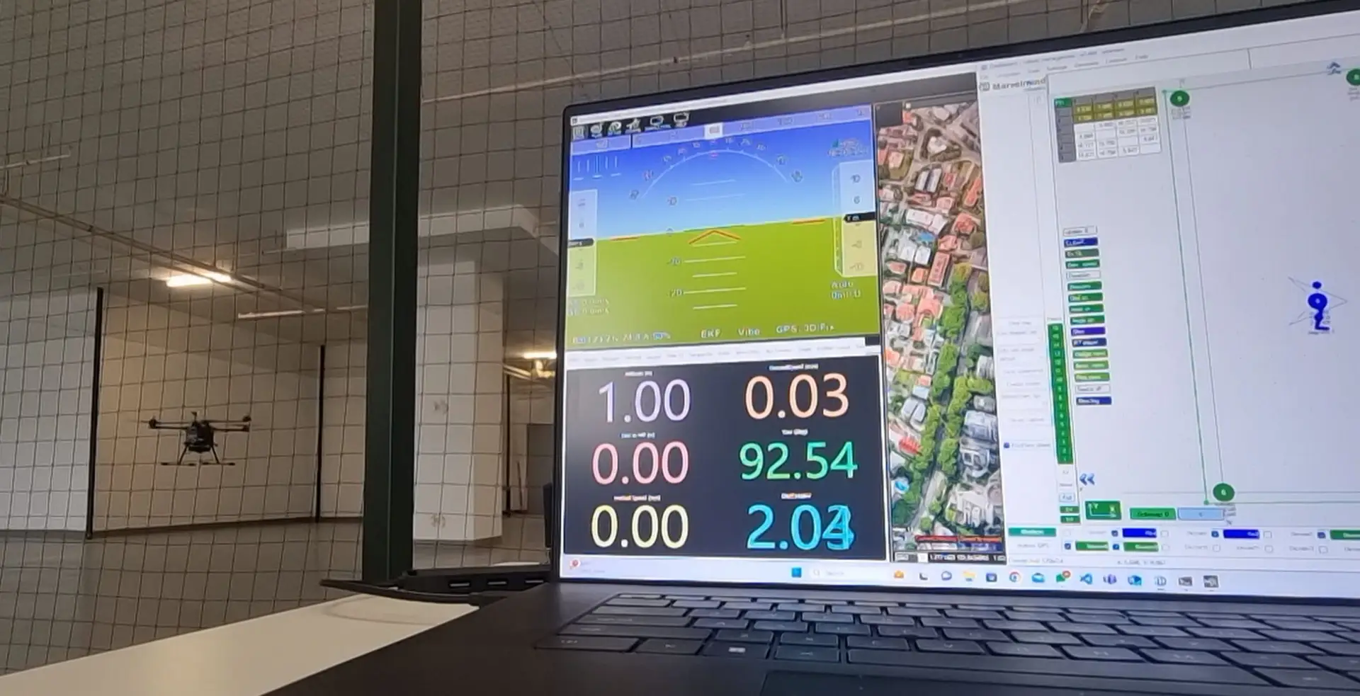 Autonomous indoor drone under control of ArduPilot